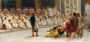 Appio Claudio Risponde A Cinea Di Uscire Prima D"italia Per Poi Trattare La Pace Appio Claudio Risponde A Cinea Di Uscire Prima D"italia Per Poi Trattare La Pace