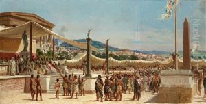Tito Quinto Da La Liberta Ai Greci by Giuseppe Patti Sciuti