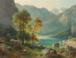 Am Obersee In Den Berchtesgadener Alpen