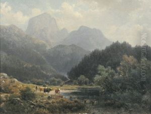Blick Auf Den Wendelstein Vom Hammer Aus