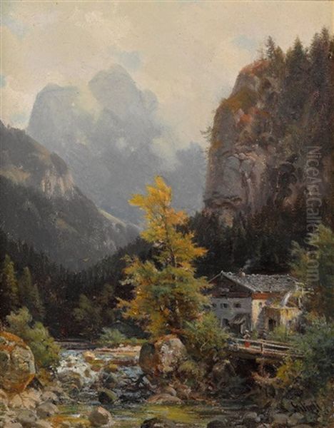 Muhle Bei Brannenburg - view 1