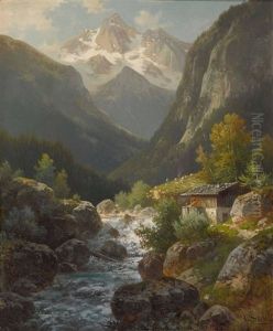 Muhle In Der Ramsau Mit Dem Watzmann
