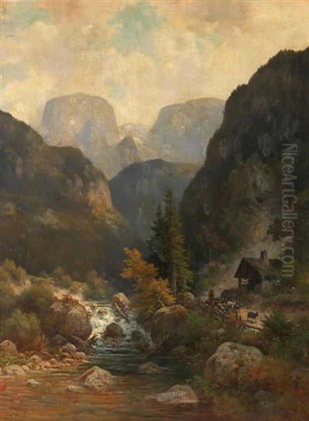 Bayerische Gebirgslandschaft - view 1