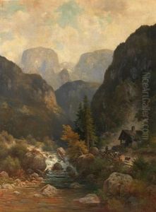 Bayerische Gebirgslandschaft Bayerische Gebirgslandschaft
