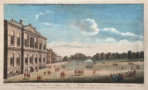 A Viewof The Treasury & Canal In St. James""s Park - view 1