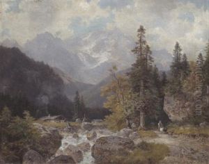 Blick Auf Die Zugspitze