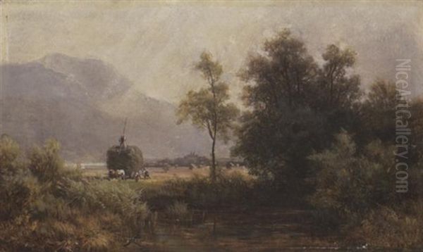 Heuernte Bei Kochel - view 1