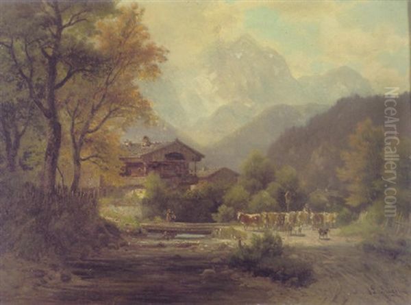 Bei Partenkirchen Mit Zugspitze - view 1