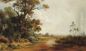 Landschaft Vor Munchen by Ludwig Sckell
