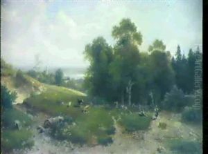 Sommertag Am Chiemsee by Ludwig Sckell