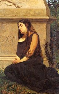 In Pregheria by Eugenio Scomparini