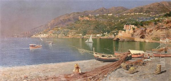 Fixing The Nets, Maiori - view 1