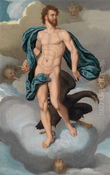 Jupiter Auf Wolken Mit Dem Blitzbundel - view 1