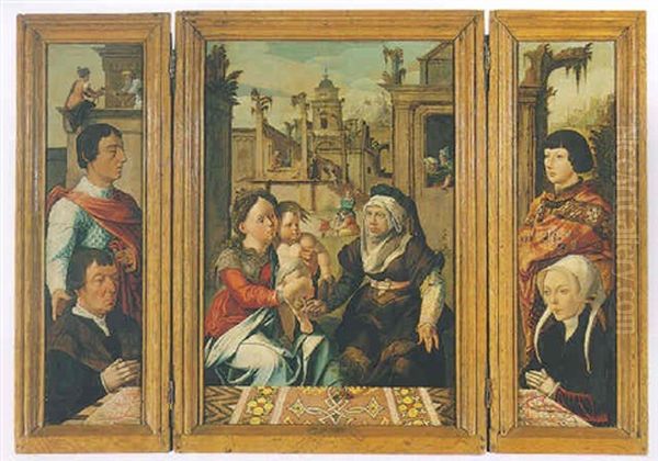 The Virgin And Child With Saint Anne - view 1