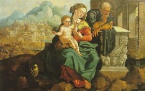 La Saint Famille Au Perroquet