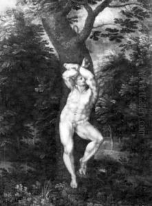 Saint Sebastien by Jan Van Scorel