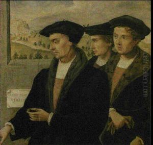 Portrait De Trois Hommes