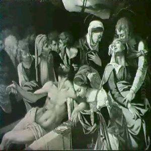 The Entombment by Jan Van Scorel
