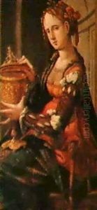 Dame Mit Einem Vergoldeten Pokal (pandore)