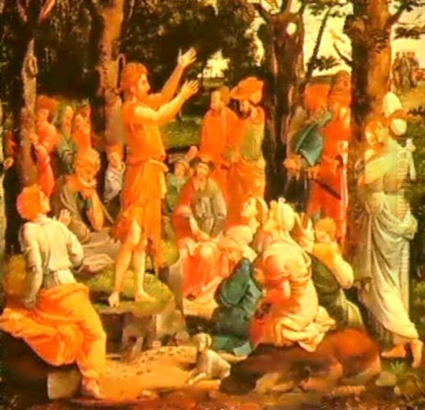 Saint John The Baptist Preaching - view 1