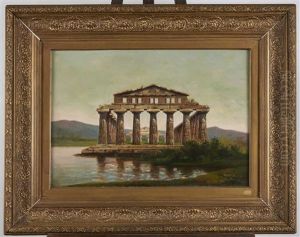 Temple A Paestum by Luigi Scorrano