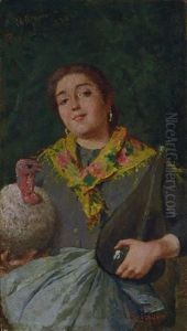 Figura Di Popolana by Luigi Scorrano