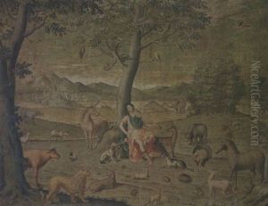 Orpheus Unter Den Tieren by Sinibaldo Scorza