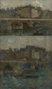 Paysage Fluvial (+ Another, Smllr; 2 Works)