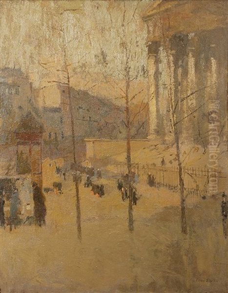 La Madeleine, (paris) At Dusk - view 1