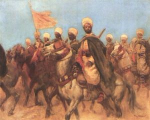 Les Goumiers Marocains by George Bertin Scott