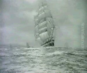 The Clipper Ship "morayshire" by Henri Louis Scott