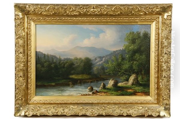 Moat Mountain From Swift River - view 1