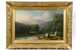 Moat Mountain From Swift River by John White Allen Scott