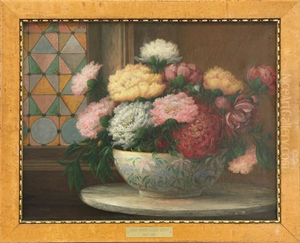 Peonies In A Bowl - view 1