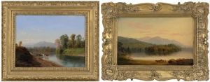 Landscapes (2 Works) by John White Allen Scott