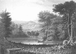 Lakeside Landscape by John White Allen Scott