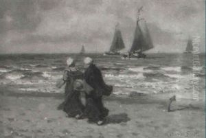 At Katwijk by Robert Bagge Scott