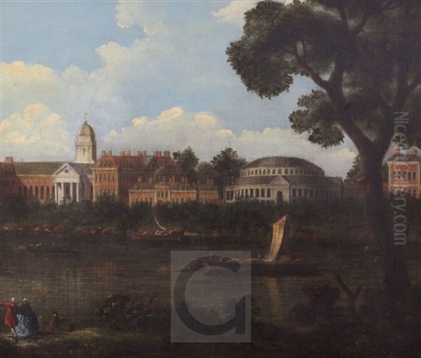 A View Along The Thames - view 1