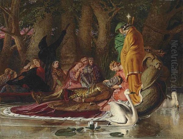 King Arthur Carried To The Land Of Enchantment - view 1
