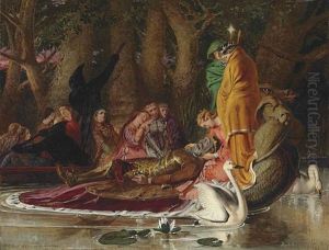 King Arthur Carried To The Land Of Enchantment