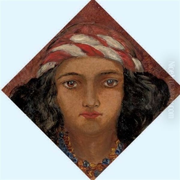 A Lioness (+ 2 Others; 3 Works) by William Bell Scott