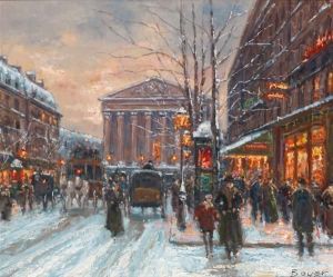 Place De La Madeleine by Emile Boyer