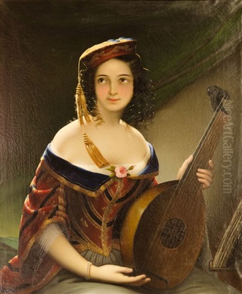 Portrait Of A Young Italian Woman - view 1