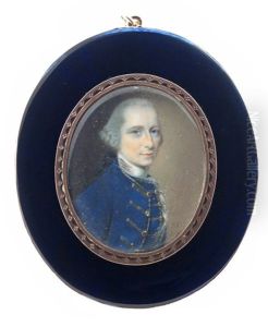 Portrait Miniature Of A Gentleman
