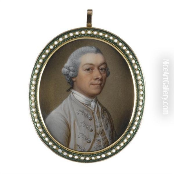 Portrait Of A Gentleman In A Dove-grey Coat And Waistcoat, With A White Cravat - view 1