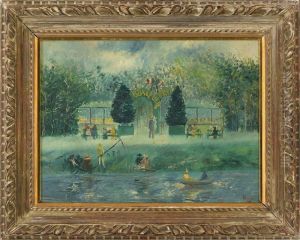 Landscape by Emile Boyer