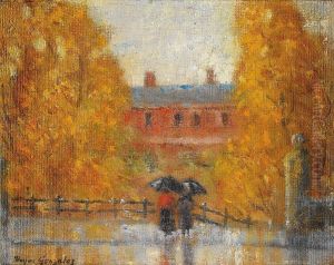 Between Morningside Showers by Gonzales Boyer