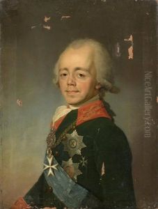 Portrait En Buste De Paul Ier, Empereur De Toutes Les Russies
