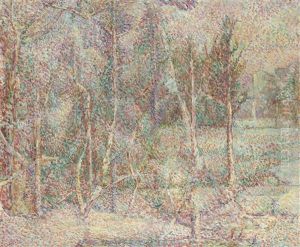 Silver Birches (+ Still Life, Verso)