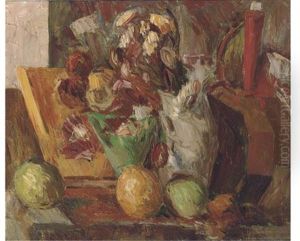 Still Life With Flowers by Elliott Seabrooke
